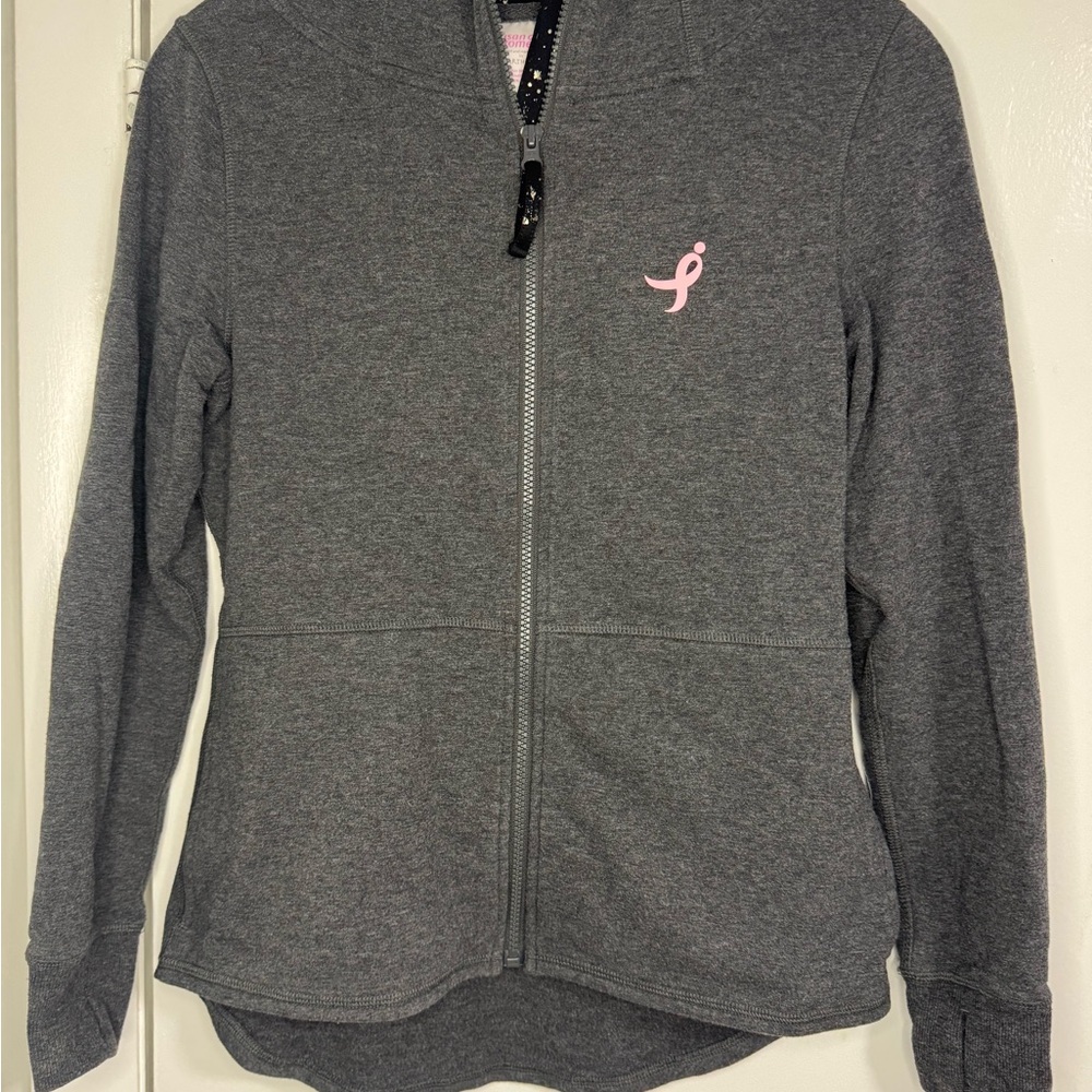 Earth Yoga Breast Cancer Zip Up